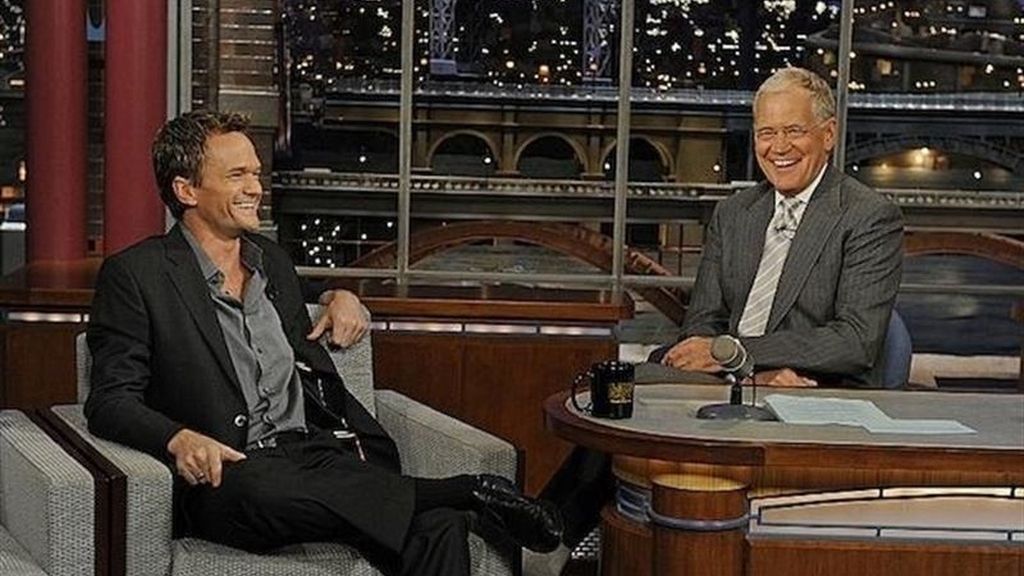 Neil Patrick Harris y David Letterman