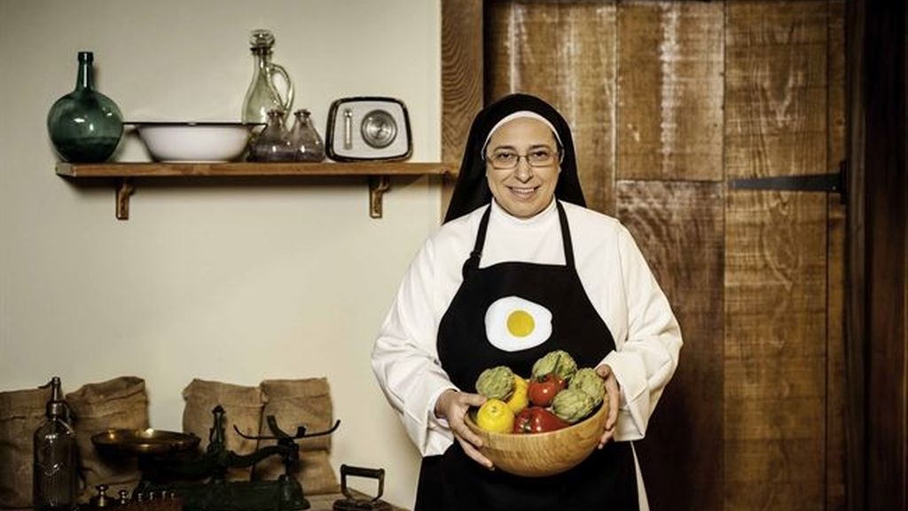 Sor María en Canal cocina