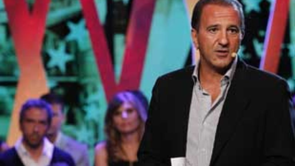 El consejero delegado de La Sexta, José Miguel Contreras, en la presentación de la temporada 2010-2011.