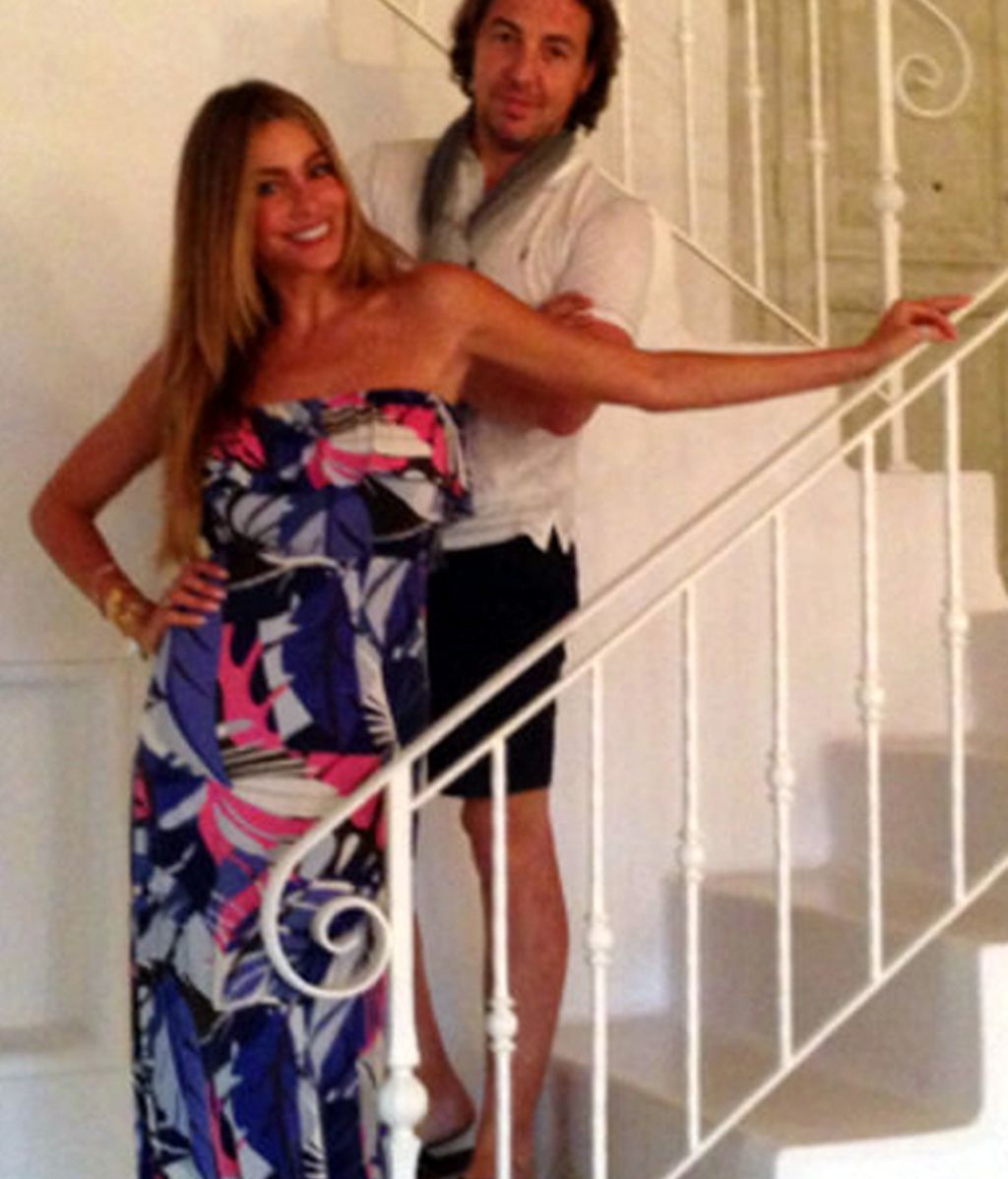 Sofía Vergara, vacaciones en Grecia