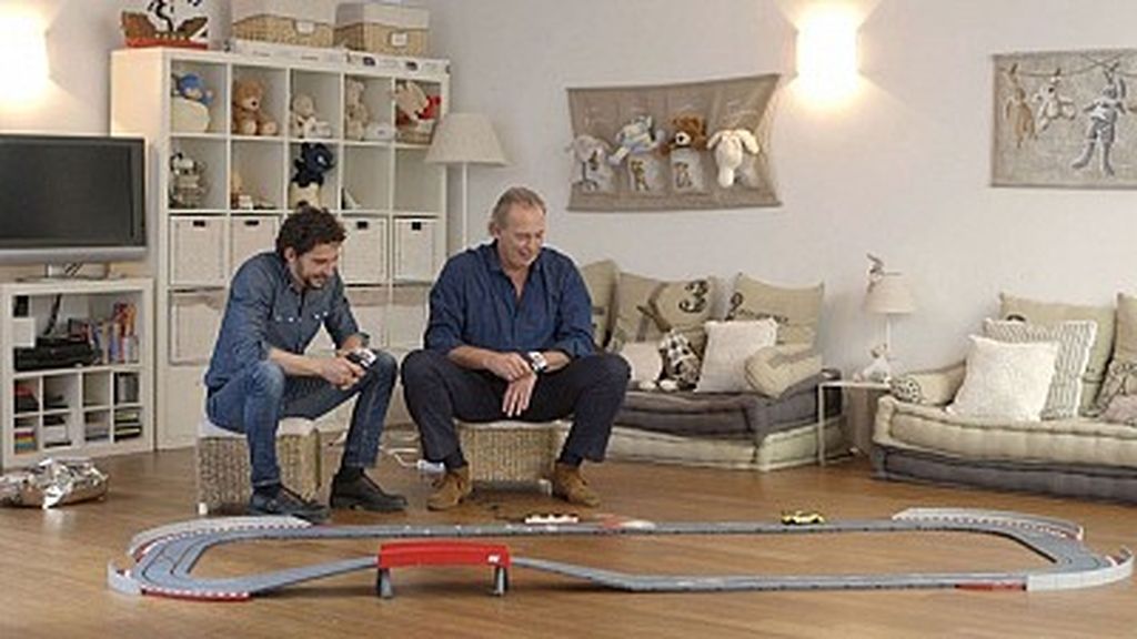 Bertín Osborne y Paco León en 'En la tuya o en la mía' (TVE)