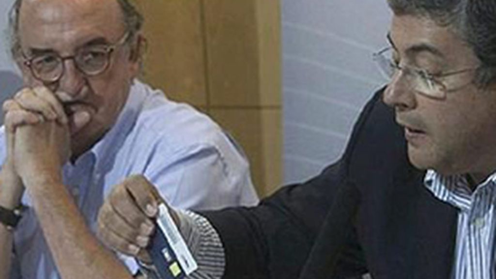 Jaume Roures (izquierda) y José Joaquín Brotons.
