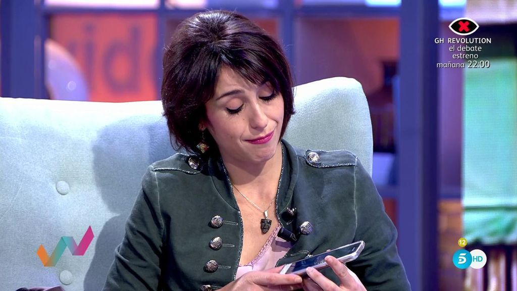 Juana Rivas decide llamar a Francesco en directo desde plató