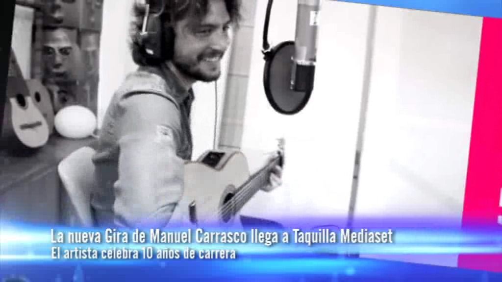 Taquilla Mediaset #15: Manuel Carrasco anuncia dos nuevas fechas en su gira