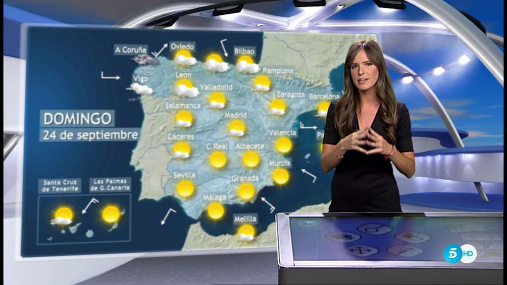 El tiempo, con Carmen Corazzini