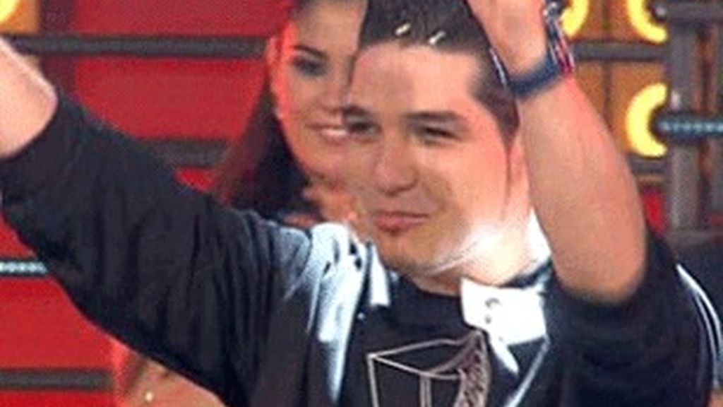 El concursante Roberto Ortiz, ganador de la tercera edición del programa y de la gran final de finalistas.