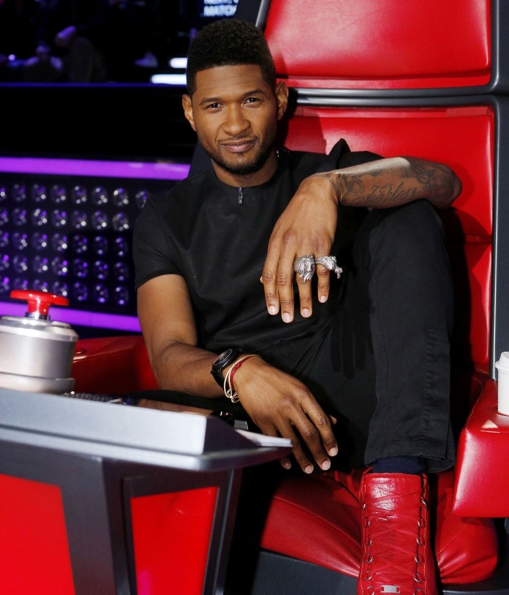 Usher, 'coach' de 'The voice USA'