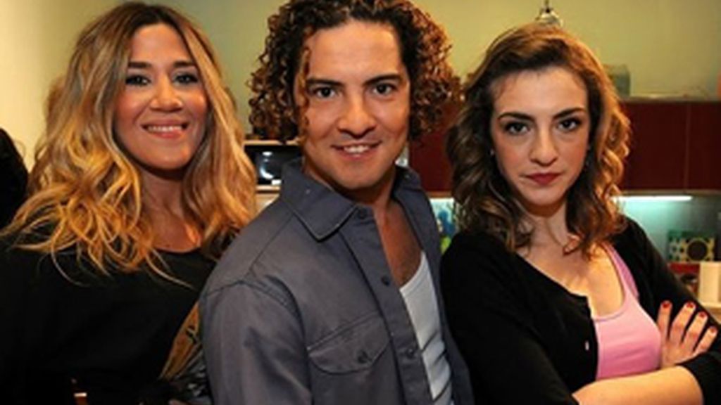 Jimena Barón, David Bisbal y Julieta Zylberberg.