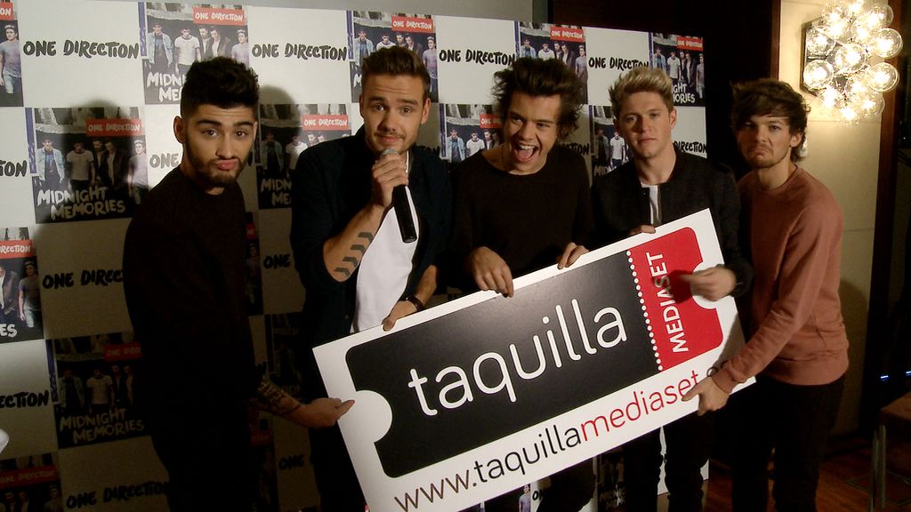 One Direction con Taquilla Mediaset