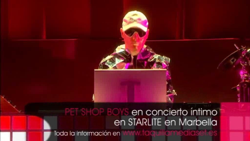 Pet Shop Boys confirma su asistencia al Starlite Festival 2014