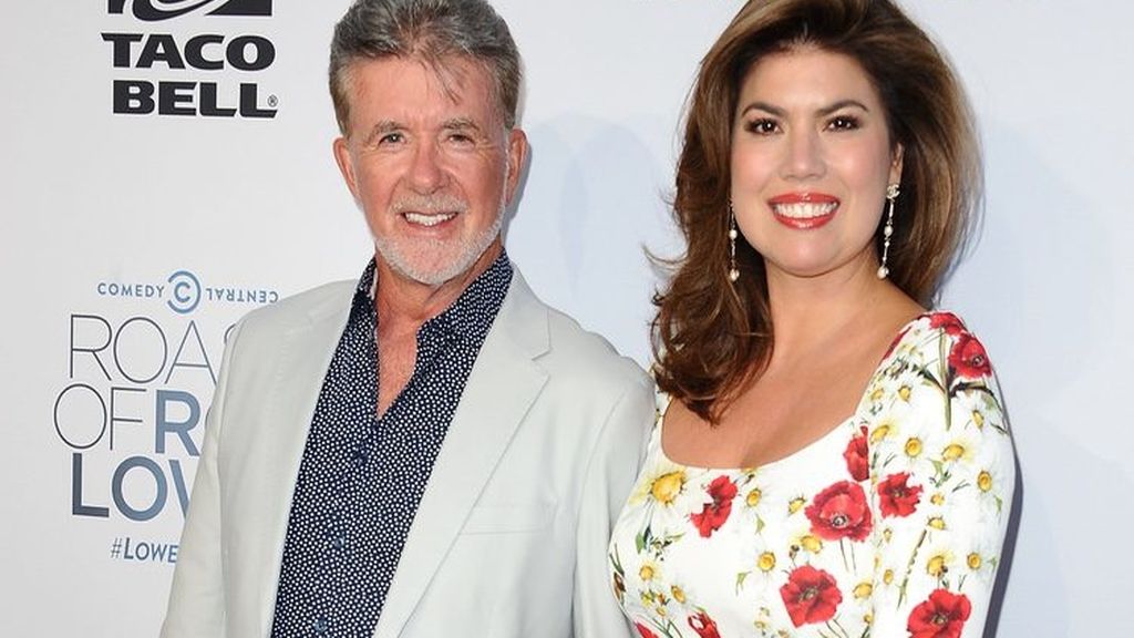 Alan Thicke y su viuda, Tanya Callau