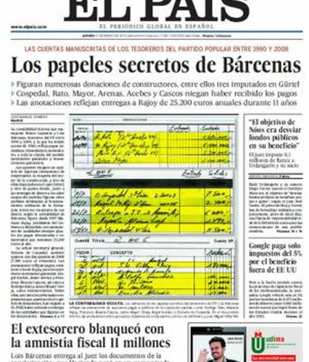 portada de el pais