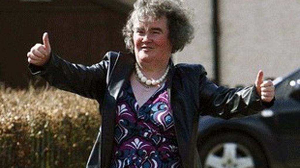 Susan Boyle.
