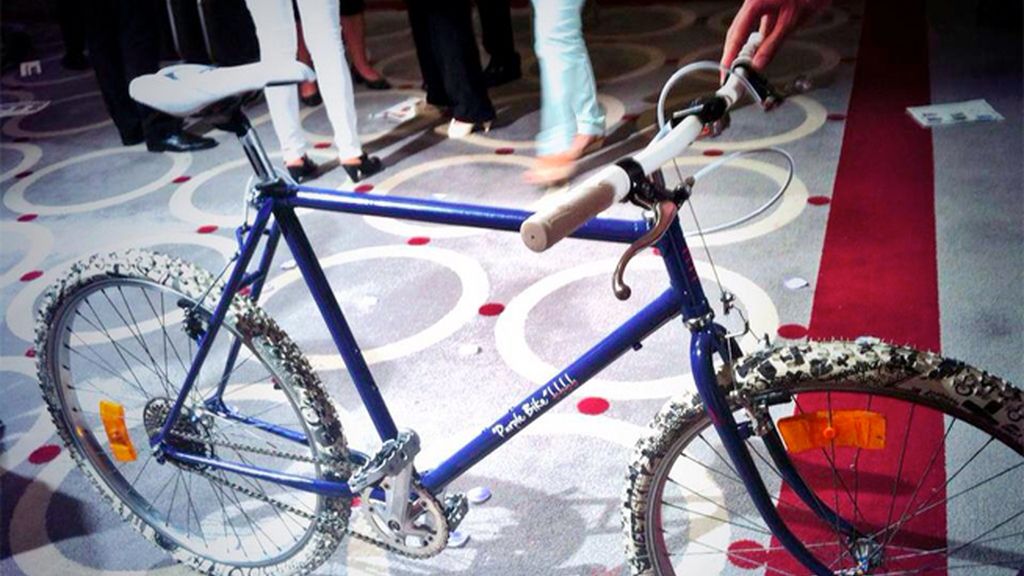 Purple bike