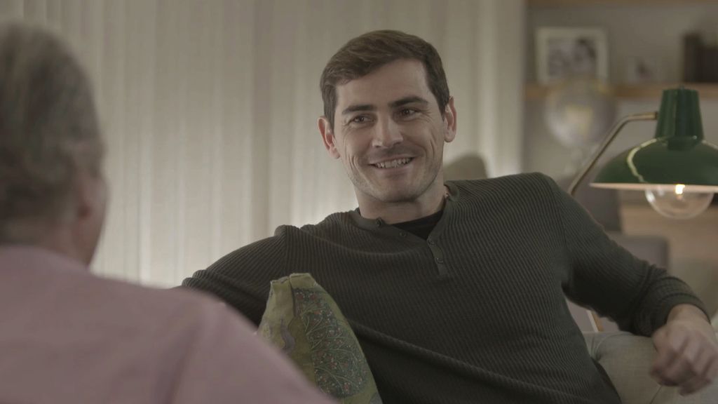 Bertín Osborne con Íker Casillas