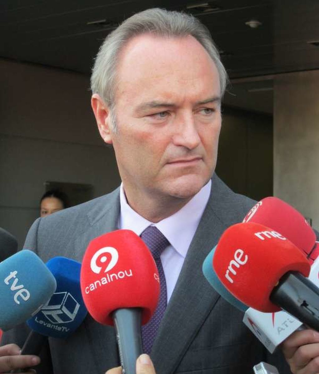 Alberto Fabra, presidente Comunidad Valenciana