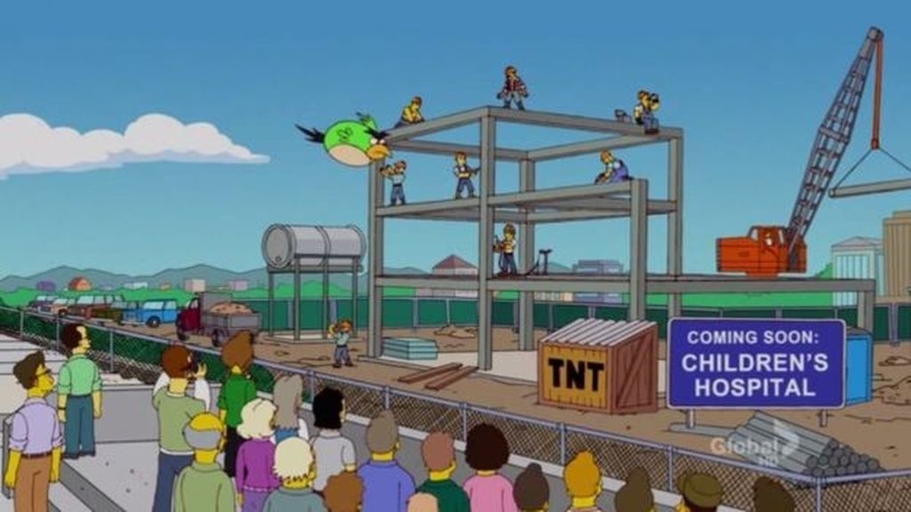 Angry Birds Simpson