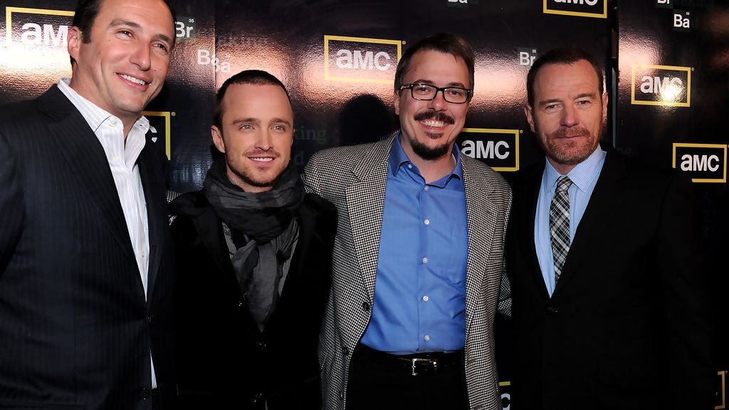Aaron Paul y Vince Gilligan