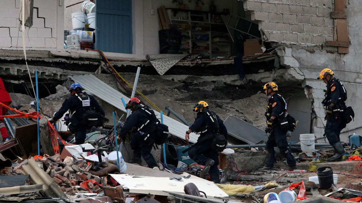 Detenidas las operaciones de rescate en Ciudad de México por un nuevo terremoto en Oaxaca