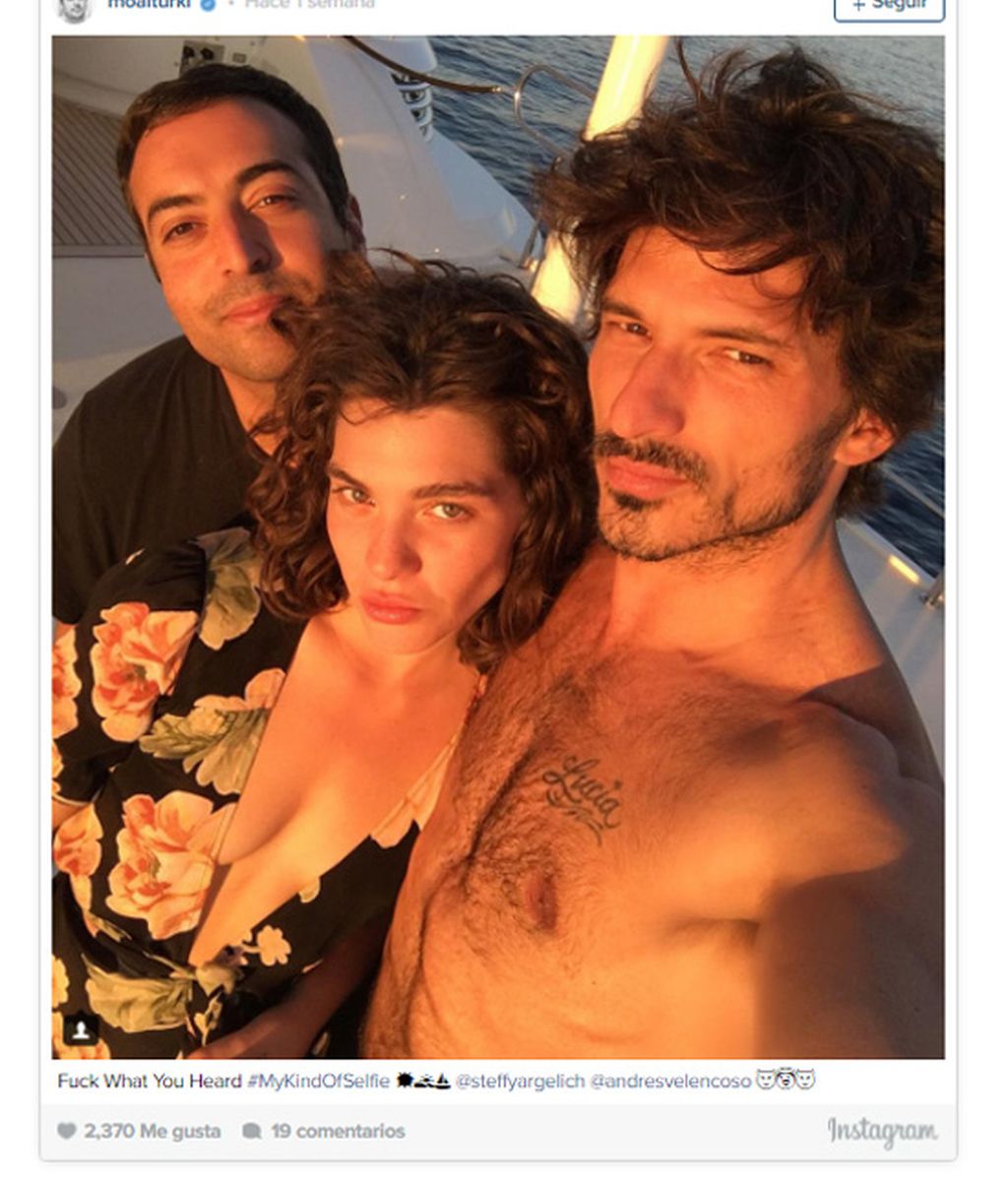 Andrés Velencoso y Steffy Argelich