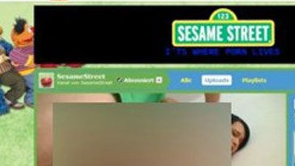 Porno en Barrio Sésamo