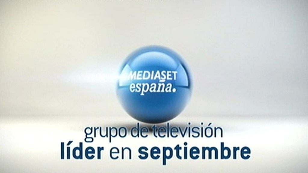Mediaset, líder indiscutible en septiembre