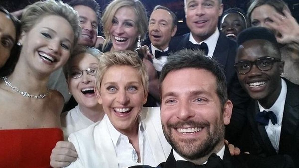 El 'selfie' de los Oscar