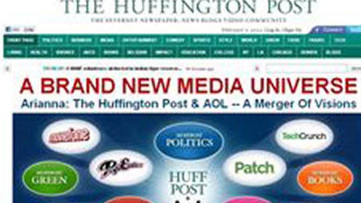 Portal web de noticias 'The Huffington Post'.