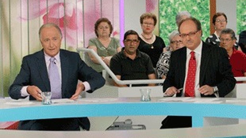 Manuel Torreiglesias (izquierda), en 'Saber vivir'.