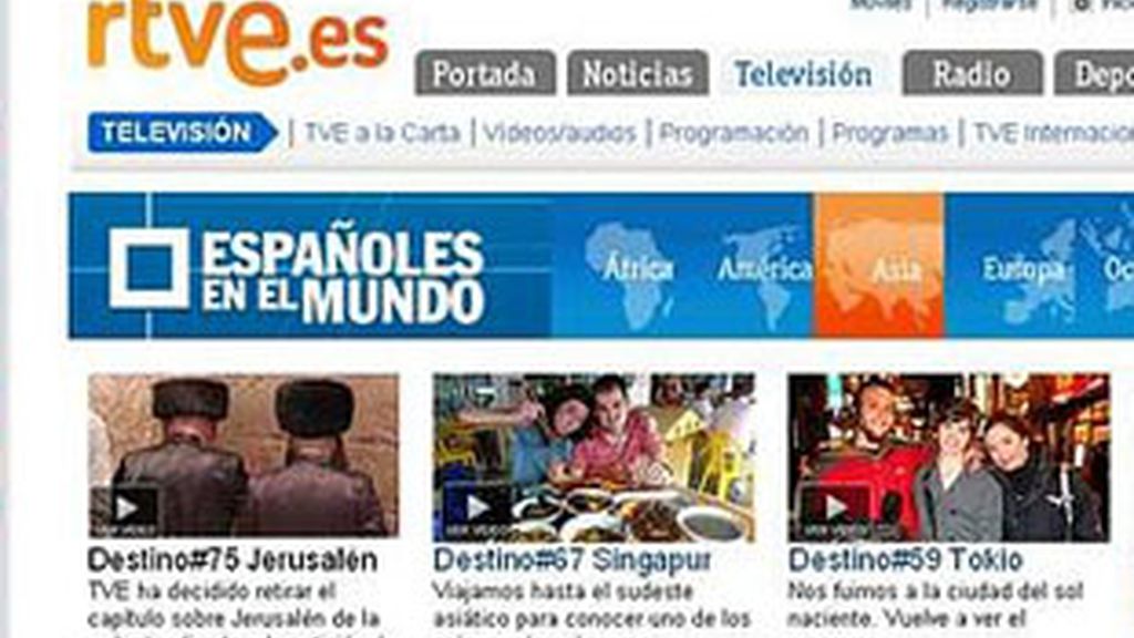 Página del programa en la web de TVE.