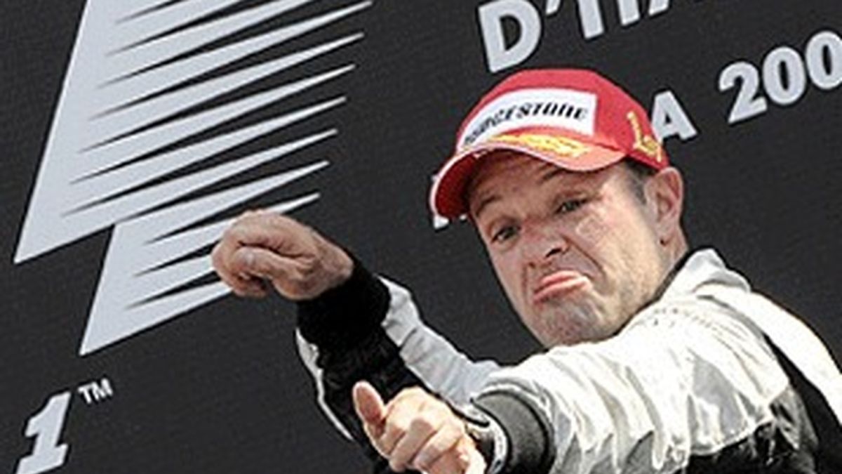 Rubens Barrichello, ganador en Monza.