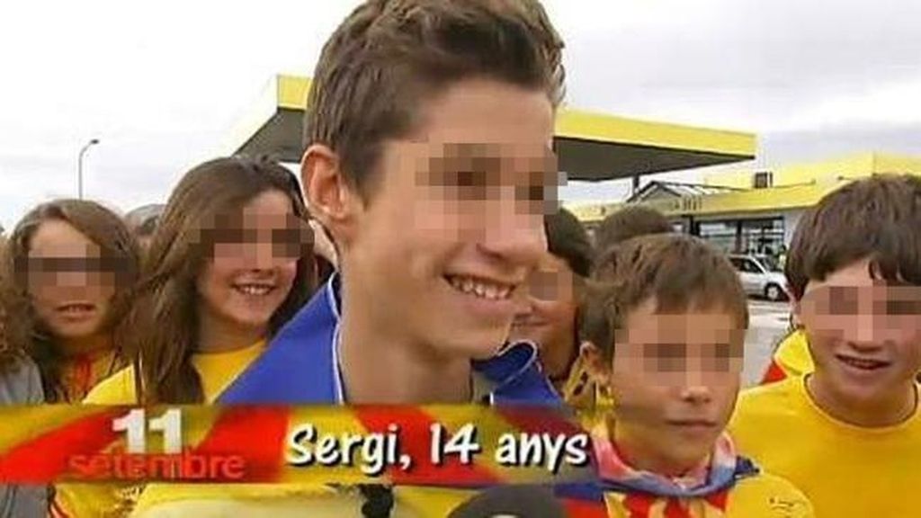 Informativo infantil de TV3 a favor de la Diada