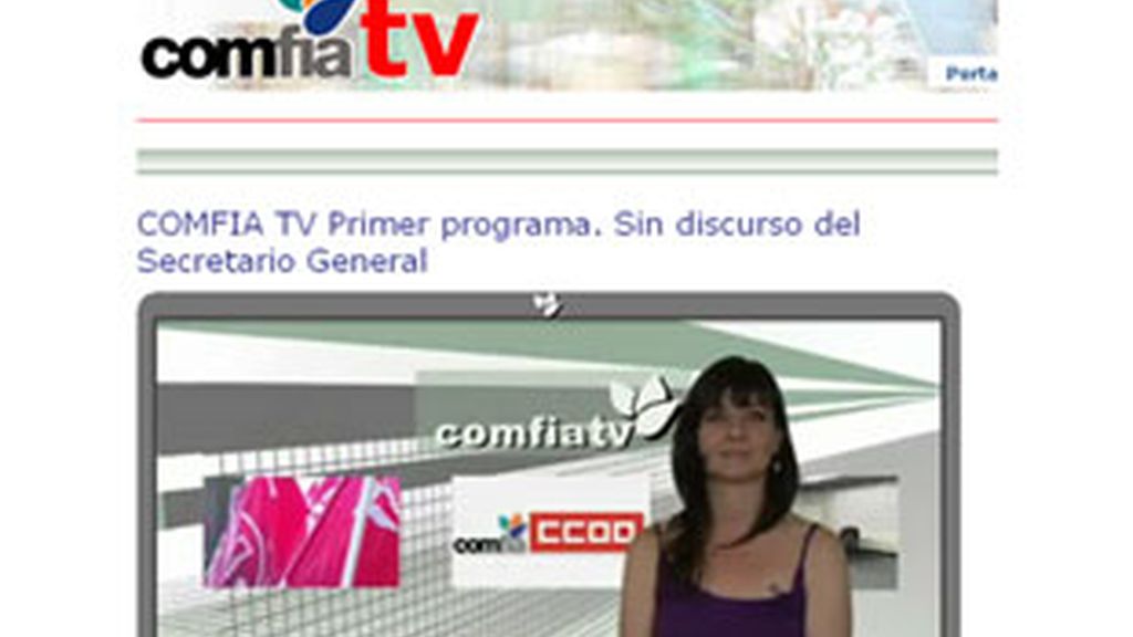 Informativo sindical en Internet