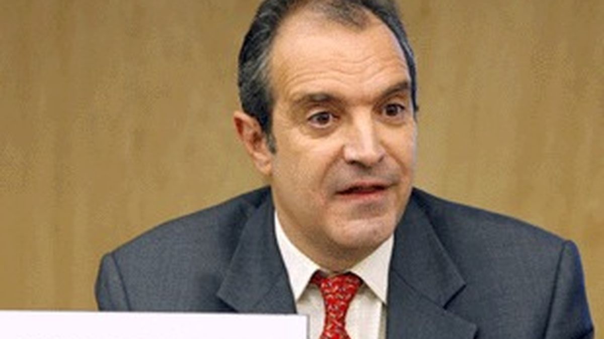 Luis Fernández, en el Congreso.