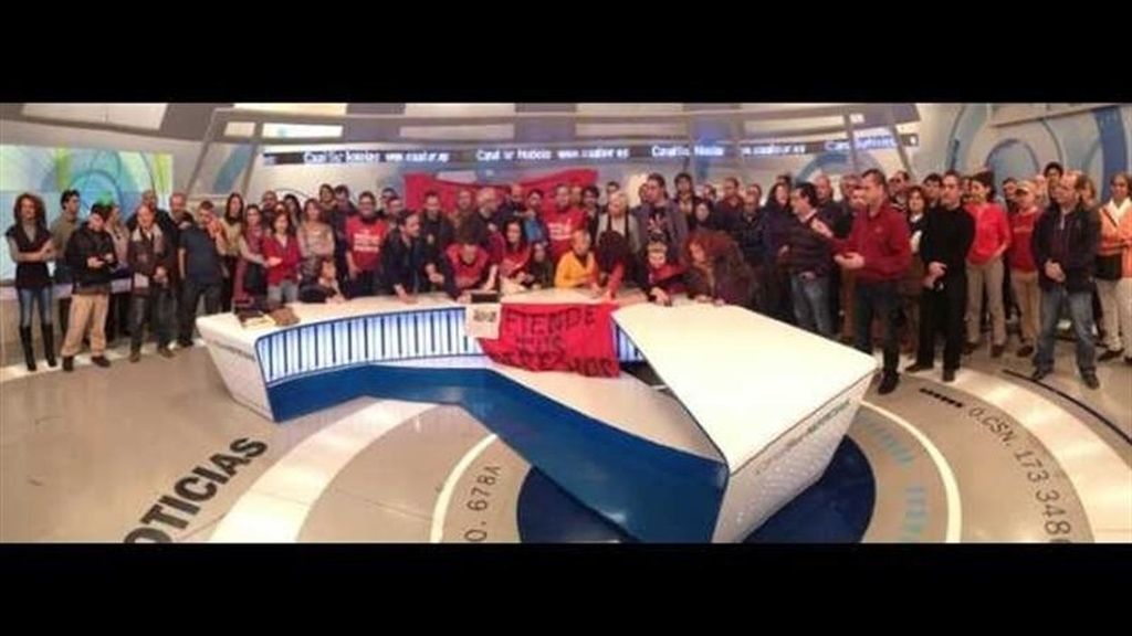 Canal Sur, protesta