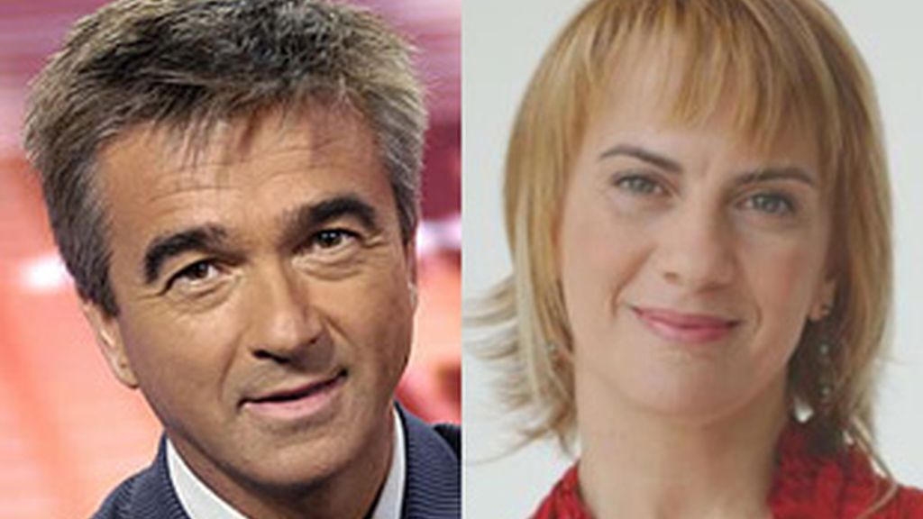 Carles Francino, izquierda, y Gemma Nierga, derecha.