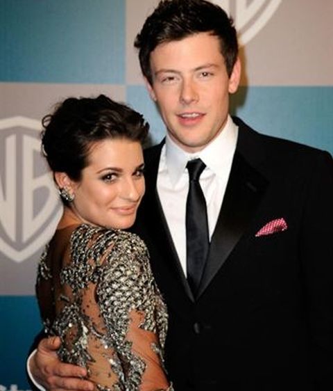 Lea Michele Y Cory Monteith Amor Delante Y Detras De Las Camaras