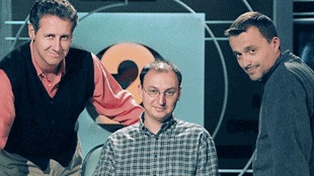 Lorenzo Milá, Fran Llorente y Fernando Navarrete, hace 15 años.