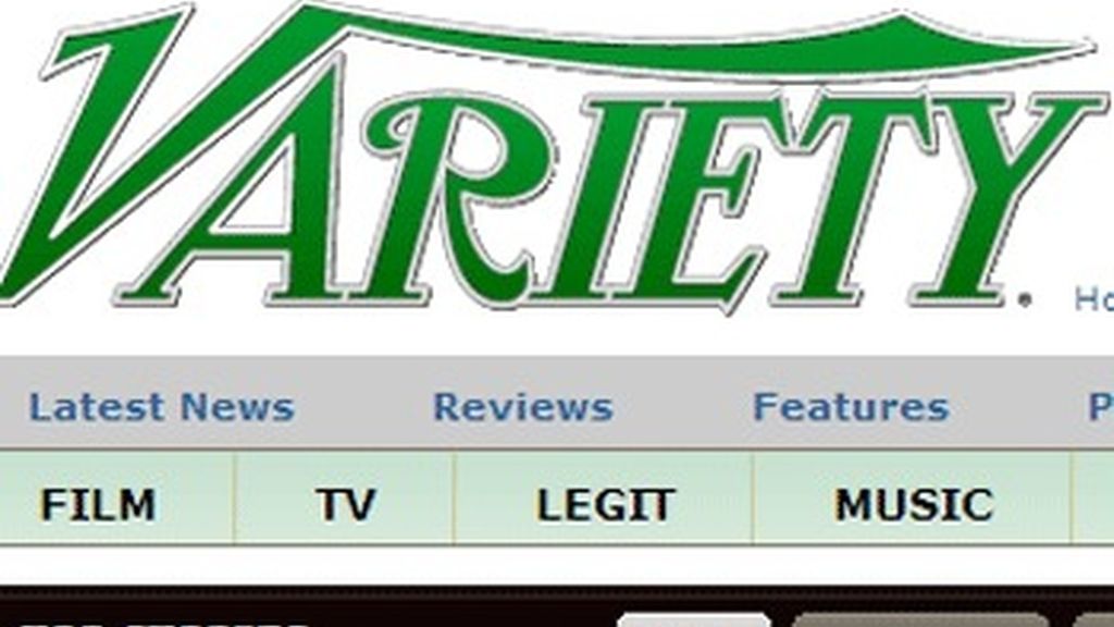 Cabecera de la web de la revista 'Variety'.