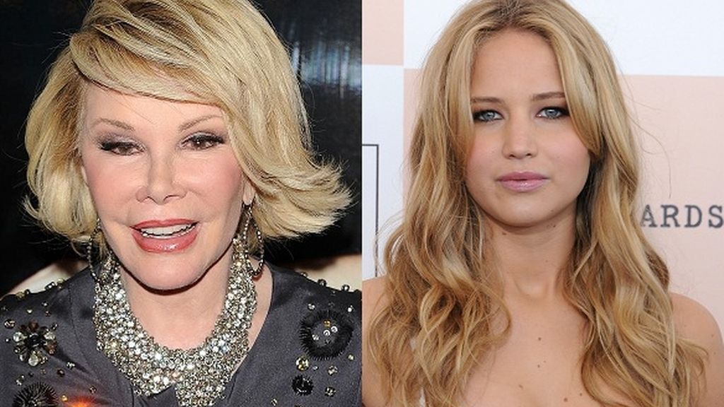 Joan Rivers y Jennifer Lawrence
