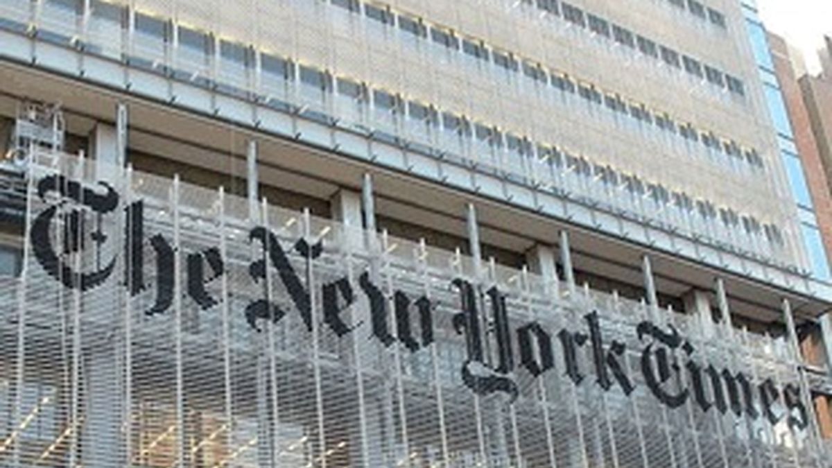 La sede del diario New York Times.