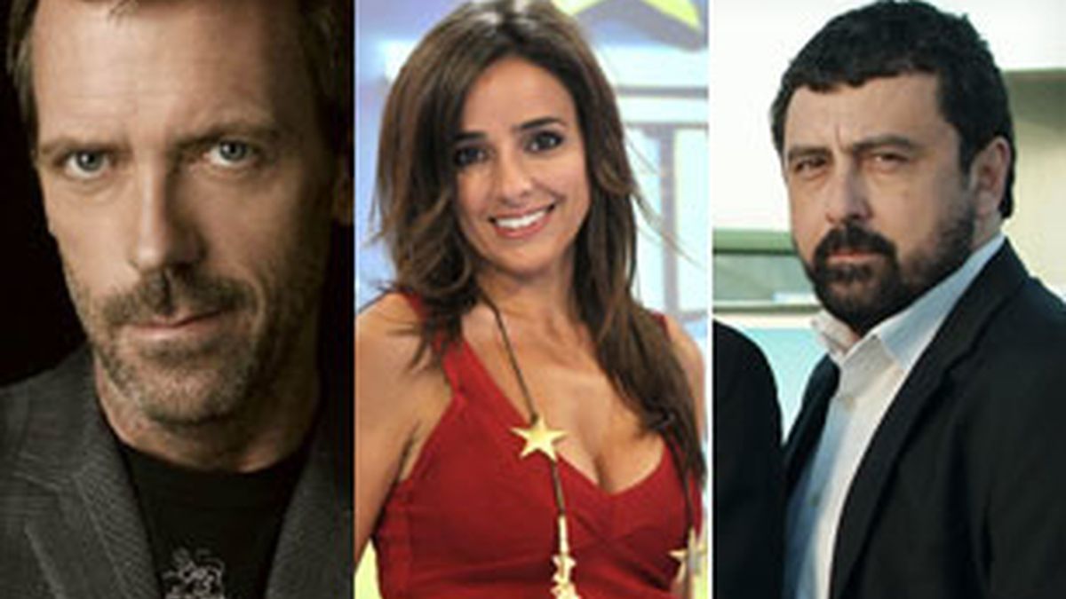 'House' (Cuatro), Carmen Alcayde, presentadora de 'Guiness world records' (Telecinco) y 'Los hombres de Paco' (Antena 3).