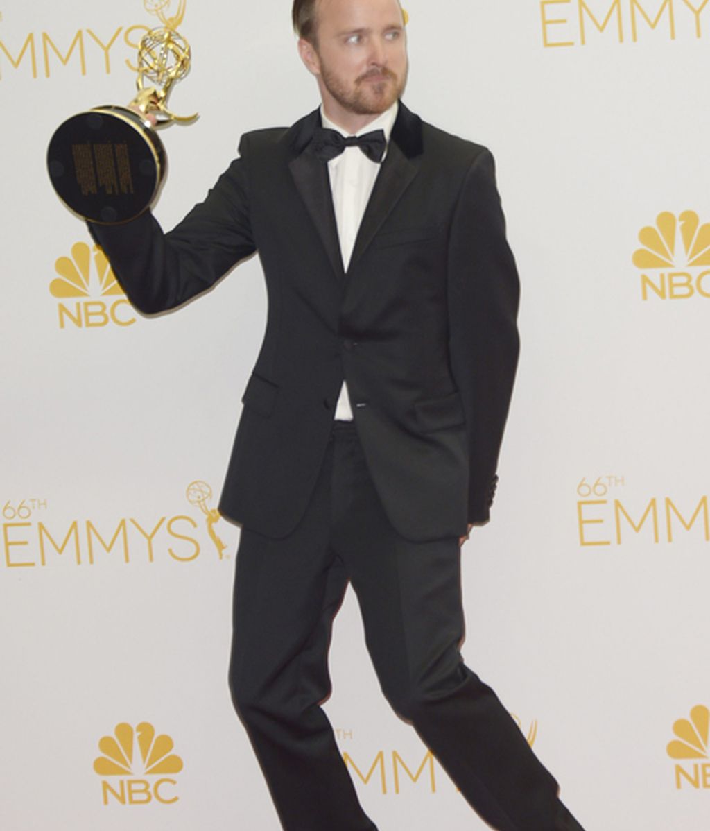 Aaron Paul, mejor actor de reparto en drama por 'Breaking bad'