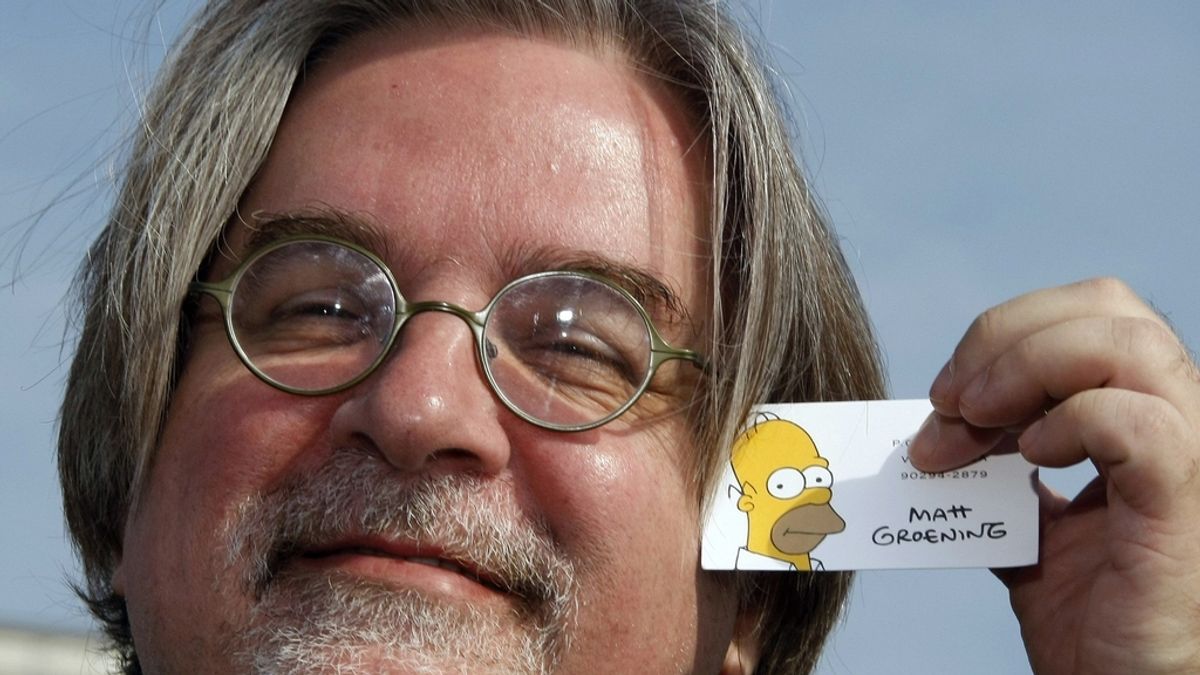 Matt Groening, creador de 'Los Simpson'