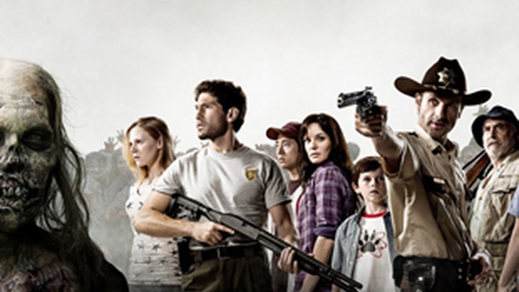 Protagonistas de 'The Walking Dead'.