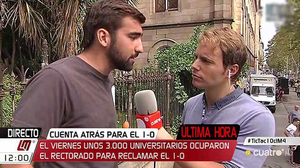 Pep, estudiante: "La desobediencia es el camino que debemos tomar ante un Estado español que aplica leyes injustas"