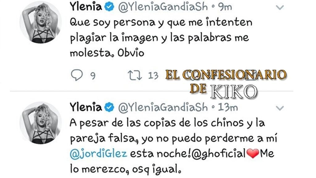 Tweet Ylenia 1