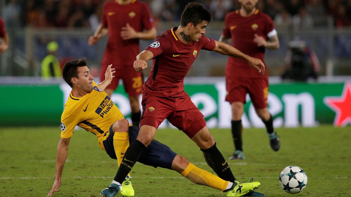 ¡Escalofriante! Fazio muestra cómo le quedó la pierna a Perotti tras su partido con la Roma