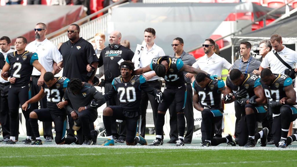 La NFL contesta a Donald Trump con unidad y respeto