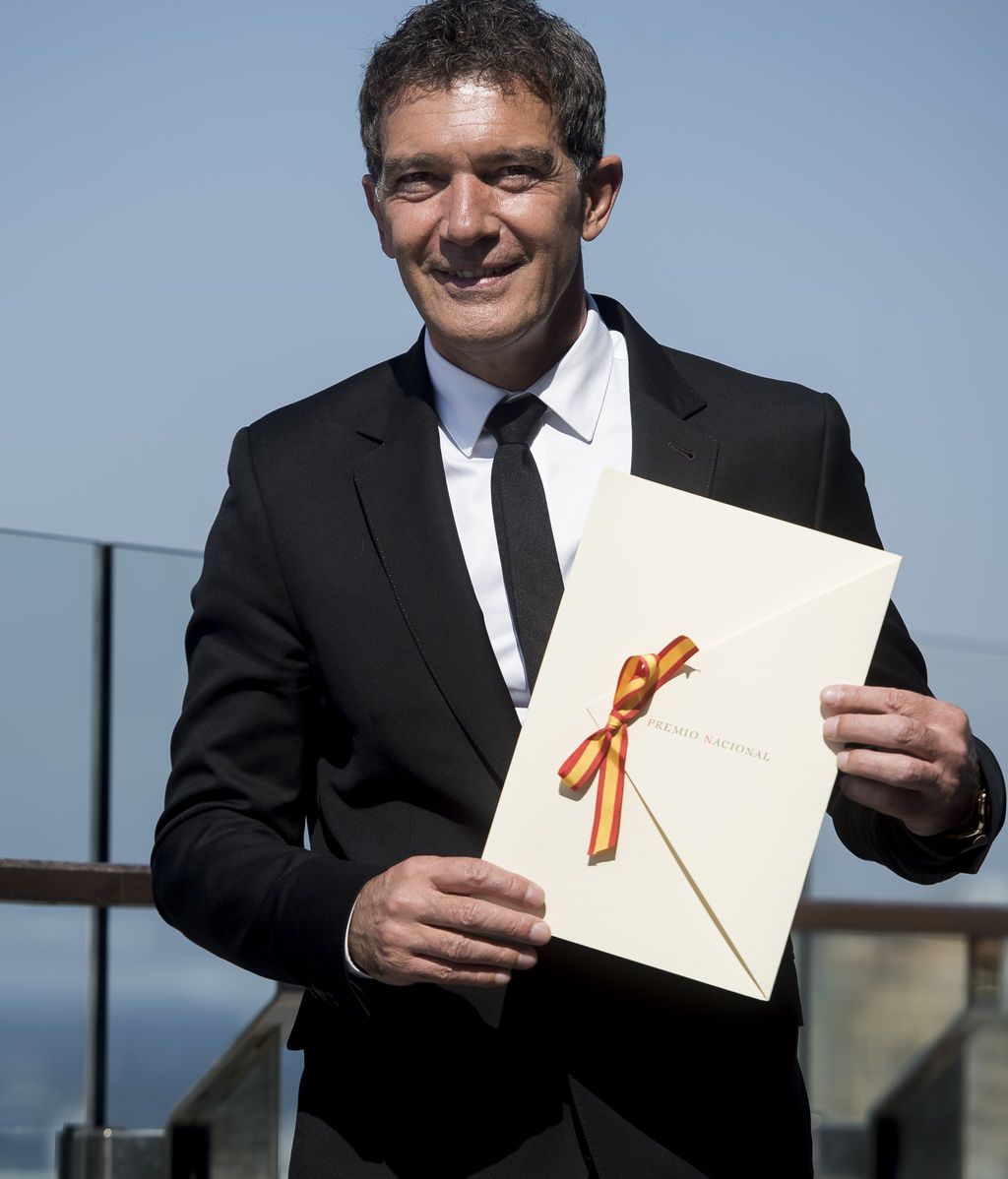 Antonio Banderas recoge el Premio Nacional de Cinematografía en San Sebastián